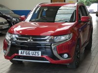 USED 2016 66 MITSUBISHI OUTLANDER 2.0 PHEV GX 3H PLUS 5d 161 BHP &pound;0 ROAD TAX PART LEATHER PARKING SENSORS