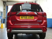 USED 2016 66 MITSUBISHI OUTLANDER 2.0 PHEV GX 3H PLUS 5d 161 BHP &pound;0 ROAD TAX PART LEATHER PARKING SENSORS