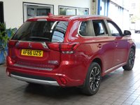 USED 2016 66 MITSUBISHI OUTLANDER 2.0 PHEV GX 3H PLUS 5d 161 BHP &pound;0 ROAD TAX PART LEATHER PARKING SENSORS