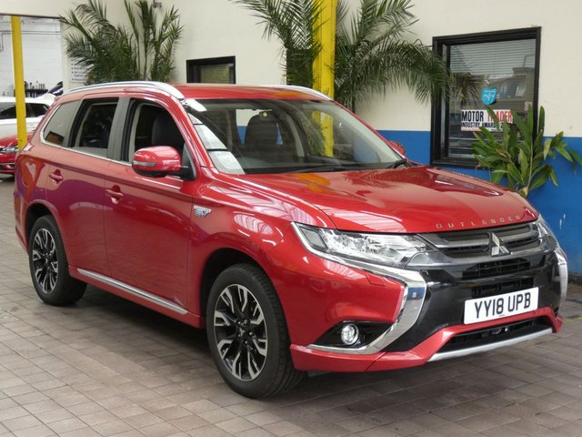 2018 18 Mitsubishi Outlander 2.0 PHEV 5H 5d 200 BHP