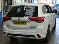 USED 2018 18 MITSUBISHI OUTLANDER 2.0 PHEV 4H 5d 200 BHP APP BASED SAT NAV LEATHER VAT Q