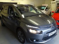 USED 2014 14 CITROEN C4 GRAND PICASSO 1.6 E-HDI AIRDREAM EXCLUSIVE PLUS ETG6 5d 113 BHP *  MEGA  SPEC *  7 SEATS