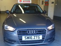 USED 2016 16 AUDI A3 1.6 TDI SPORT NAV 3d 109 BHP * SATNAV *