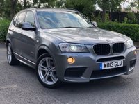 USED 2013 13 BMW X3 2.0 XDRIVE20D M SPORT 5d 181 BHP 