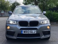 USED 2013 13 BMW X3 2.0 XDRIVE20D M SPORT 5d 181 BHP 