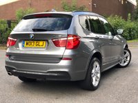 USED 2013 13 BMW X3 2.0 XDRIVE20D M SPORT 5d 181 BHP 