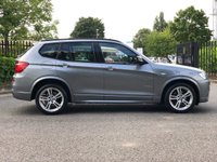 USED 2013 13 BMW X3 2.0 XDRIVE20D M SPORT 5d 181 BHP 