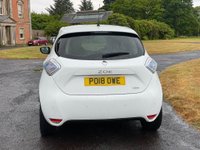 USED 2018 18 RENAULT ZOE 0.0 DYNAMIQUE NAV 5d 92 BHP 1 owner,BATTERY LEASE,lowmiles