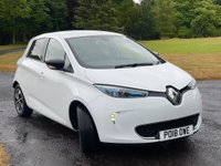 USED 2018 18 RENAULT ZOE 0.0 DYNAMIQUE NAV 5d 92 BHP 1 owner,BATTERY LEASE,lowmiles