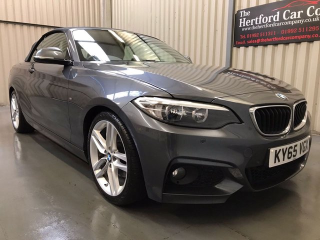 2015 65 BMW 2 Series 2.0 220D M SPORT 2d 188 BHP