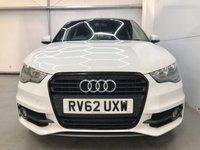 USED 2012 62 AUDI A1 1.6 SPORTBACK TDI S LINE 5d 105 BHP BLUETOOTH, CRUISE, S LINE