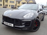 USED 2016 66 PORSCHE MACAN 3.0T V6 (360 PS) GTS PDK AUTO 4WD (S/S) + �&pound;14K EXTRAS + NAV + PAN ROOF + AIR SUSPENSION + ADAPTIVE E/M/HEAT-COOL LEATHERS + BOSE + SPORT CHRONO + KEYLESS + LEDS-DYNAMIC LIGHT SYTEM PLUS + PRIVACY + CARBON HEATED S/WHEEL + 20 S + SPORTS EXHAUST + E/BOOT MASSIVE SPECIFICATION + &pound;14,000 OF PORSCHE EXTRAS !!