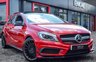 USED 2015 15 MERCEDES-BENZ A45 2.0 A45 AMG 4MATIC 5d 360 BHP AERO DYNAMIC KIT+AMG PERF EXHAUST