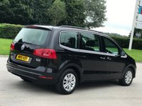 USED 2015 15 VOLKSWAGEN SHARAN 2.0 SE TDI DSG 5d 142 BHP PARKING SENSORS + VERY LOW MILES