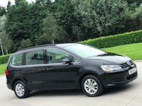 USED 2015 15 VOLKSWAGEN SHARAN 2.0 SE TDI DSG 5d 142 BHP PARKING SENSORS + VERY LOW MILES