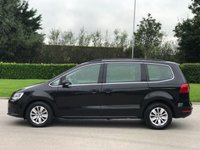 USED 2015 15 VOLKSWAGEN SHARAN 2.0 SE TDI DSG 5d 142 BHP PARKING SENSORS + VERY LOW MILES
