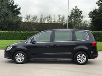 USED 2015 15 VOLKSWAGEN SHARAN 2.0 SE TDI DSG 5d 142 BHP PARKING SENSORS + VERY LOW MILES