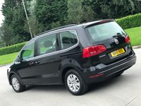 USED 2015 15 VOLKSWAGEN SHARAN 2.0 SE TDI DSG 5d 142 BHP PARKING SENSORS + VERY LOW MILES