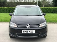USED 2015 15 VOLKSWAGEN SHARAN 2.0 SE TDI DSG 5d 142 BHP PARKING SENSORS + VERY LOW MILES