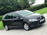 USED 2015 15 VOLKSWAGEN SHARAN 2.0 SE TDI DSG 5d 142 BHP PARKING SENSORS + VERY LOW MILES