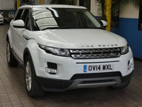 USED 2014 14 LAND ROVER RANGE ROVER EVOQUE 2.2 SD4 PRESTIGE LUX 5d 190 BHP SAT NAV LEATHER 360 CAMERA PANORAMIC SUNROOF