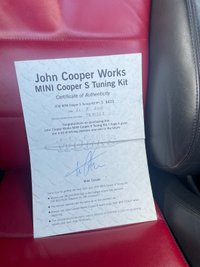 USED 2005 05 MINI HATCH COOPER 1.6 COOPER S JCW 3d 168 BHP grab the opportunity to own this hugely appreciating classic, no other like it for sale in the country currently, rare spec with the highly sought after JCW sparco front and rear sports seats