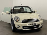 USED 2012 61 MINI CONVERTIBLE 1.6 COOPER 2d 122 BHP Media Navigation