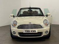 USED 2012 61 MINI CONVERTIBLE 1.6 COOPER 2d 122 BHP Media Navigation