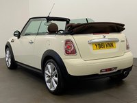 USED 2012 61 MINI CONVERTIBLE 1.6 COOPER 2d 122 BHP Media Navigation