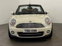 USED 2012 61 MINI CONVERTIBLE 1.6 COOPER 2d 122 BHP Media Navigation