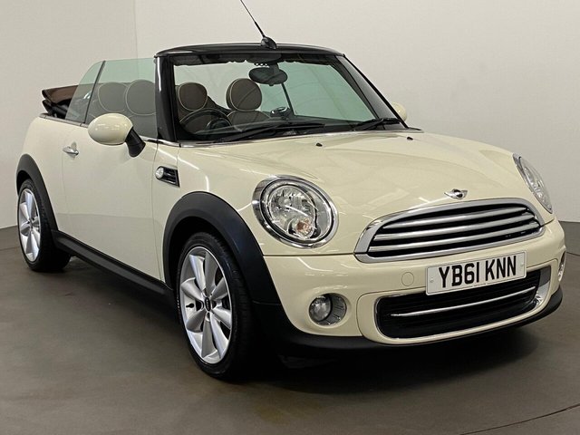 2012 61 MINI Convertible 1.6 COOPER 2d 122 BHP