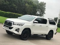 USED 2018 68 TOYOTA HI-LUX 2.4 INVINCIBLE X 4WD D-4D DCB 4d 147 BHP MASSIVE SPEC  LOW MILES , NO VAT