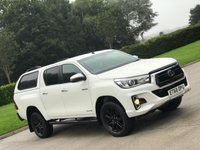 USED 2018 68 TOYOTA HI-LUX 2.4 INVINCIBLE X 4WD D-4D DCB 4d 147 BHP MASSIVE SPEC  LOW MILES , NO VAT