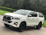 USED 2018 68 TOYOTA HI-LUX 2.4 INVINCIBLE X 4WD D-4D DCB 4d 147 BHP MASSIVE SPEC  LOW MILES , NO VAT