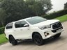 USED 2018 68 TOYOTA HI-LUX 2.4 INVINCIBLE X 4WD D-4D DCB 4d 147 BHP MASSIVE SPEC  LOW MILES , NO VAT