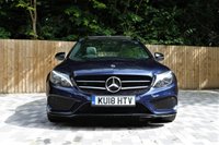USED 2018 18 MERCEDES-BENZ C CLASS 2.1 C 250 D AMG LINE PREMIUM PLUS 5d 204 BHP PANROOF, BURMESTER, FULL LEATHERS