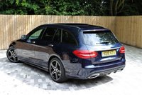 USED 2018 18 MERCEDES-BENZ C CLASS 2.1 C 250 D AMG LINE PREMIUM PLUS 5d 204 BHP PANROOF, BURMESTER, FULL LEATHERS