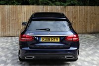 USED 2018 18 MERCEDES-BENZ C CLASS 2.1 C 250 D AMG LINE PREMIUM PLUS 5d 204 BHP PANROOF, BURMESTER, FULL LEATHERS