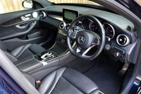 USED 2018 18 MERCEDES-BENZ C CLASS 2.1 C 250 D AMG LINE PREMIUM PLUS 5d 204 BHP PANROOF, BURMESTER, FULL LEATHERS