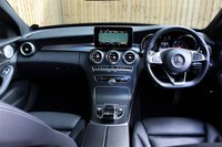 USED 2018 18 MERCEDES-BENZ C CLASS 2.1 C 250 D AMG LINE PREMIUM PLUS 5d 204 BHP PANROOF, BURMESTER, FULL LEATHERS