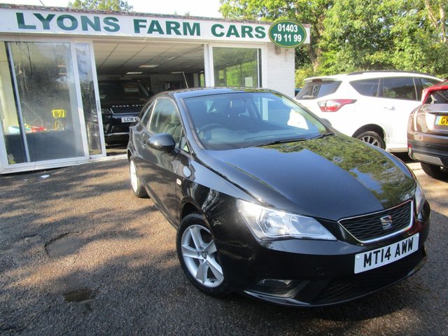 2014 14 Seat Ibiza 1.4 TOCA 3d 85 BHP