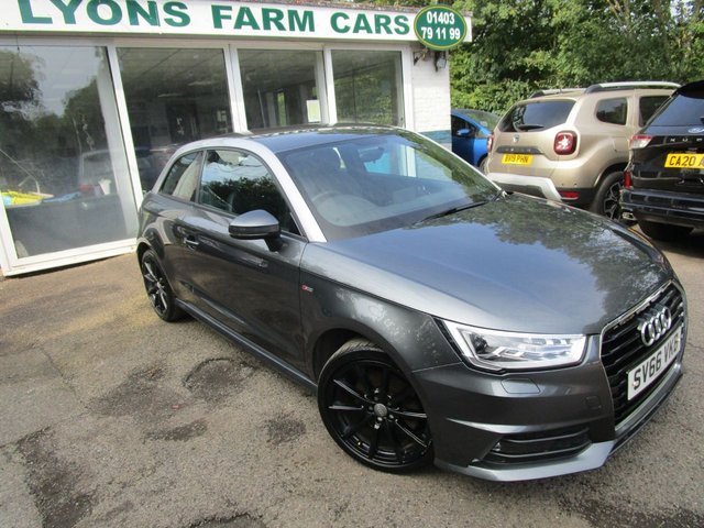2016 66 Audi A1 1.4 TFSI S LINE 3d 123 BHP