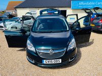 USED 2015 15 VAUXHALL MERIVA 1.6 TECH LINE CDTI ECOFLEX S/S 5d 134 BHP Great Spec Spacious MPV Diesel
