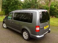 USED 2012 61 VOLKSWAGEN CADDY MAXI LIFE 1.6 C20 LIFE TDI 5d AUTO 101 BHP ONLY 23,300 MILES//AMAZING LOW MILES//CAMBELT/WATERPUMP RENEWED// FULL VW MAIN DEALER SERVICE HISTORY//12 MONTHS UNLIMITED AUTOMATIC GEARBOX WARRANTY Fantastic Low Mileage Automatic Volkswagen Caddy Maxi Life Wheelchair Access Vehicle with Five Seats, Wheelchair Ramp/ ONLY 23,300 MILES//AMAZING LOW MILES//CAMBELT/WATERPUMP RENEWED// FULL VW MAIN DEALER SERVICE HISTORY//12 MONTHS UNLIMITED AUTOMATIC GEARBOX WARRANTY