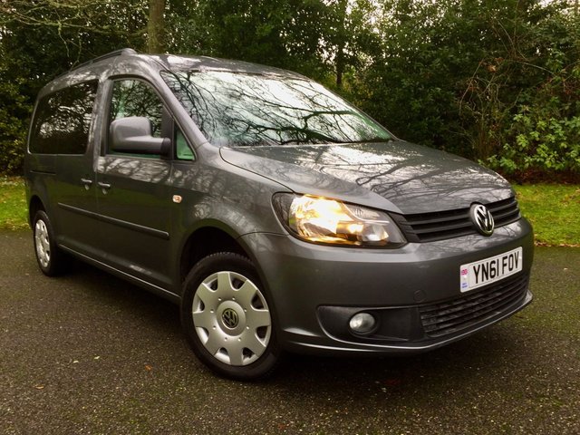 2012 61 Volkswagen Caddy Maxi Life 1.6 C20 LIFE TDI 5d AUTO 101 BHP ONLY 23,300 MILES//AMAZING LOW MILES//CAMBELT/WATERPUMP RENEWED// FULL VW MAIN DEALER SERVICE HISTORY//12 MONTHS UNLIMITED AUTOMATIC GEARBOX WARRANTY