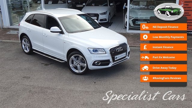 2013 63 Audi Q5 2.0 TDI QUATTRO S LINE PLUS S/S 5d 175 BHP