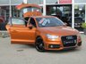 USED 2012 62 AUDI A1 1.6 SPORTBACK TDI S LINE 5d 105 BHP Finished in SAMOA ORANGE PEARL with contrasting PART LEATHER trim. This A1 Sportback is a posh small car that is comfortable, practical, fun and great to drive. If you're looking for a small, easy-to-drive car but don't want to compromise on quality, then this car is for you. Features include Zero tax, Alloys, A/C, Rear Park Sensors, B/Tooth and much more. Dealer serviced at 20609 miles, 33320 miles, 40057 miles, 54797 miles, (Cam Belt and Water Pump Replaced) 66486 miles and on arrival at 97353