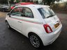 USED 2015 FIAT 500 0.9 TWINAIR LOUNGE 3d 85 BHP NEW SHAPE *FULL LEATHER + SAT NAV + 16
