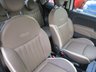 USED 2015 FIAT 500 0.9 TWINAIR LOUNGE 3d 85 BHP NEW SHAPE *FULL LEATHER + SAT NAV + 16