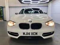 USED 2014 14 BMW 1 SERIES 2.0 116D SPORT 5d 114 BHP Low Mileage, Low Tax, Auto